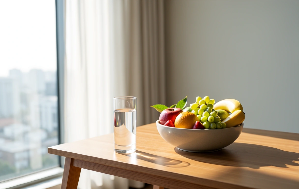 Suasana pagi yang tenang untuk memulai hari dengan sehat